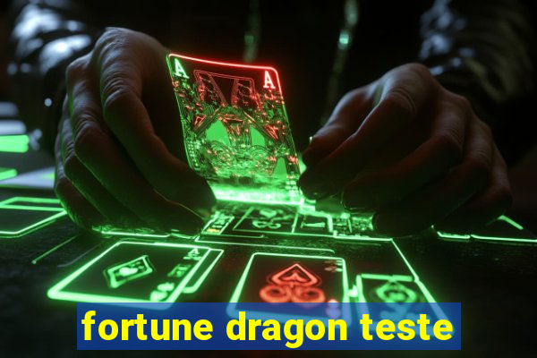 fortune dragon teste